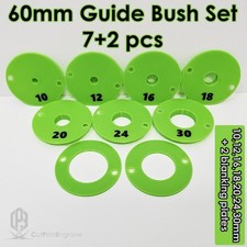 3D Printed 60mm Guide Bush Set Trend Compatible Various Routers and Base Plates