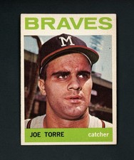 Joe Torre 1964 Topps (HOF) Milwaukee Braves #70 EX-MT