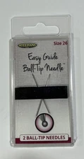 2 Ball-Tip Easy Guide Needles Pack Of 5 Sullivans USA. Size 26