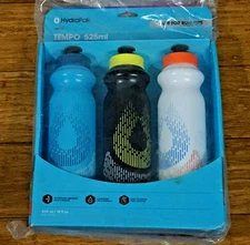 Hydrapak Tempo Handheld water bottle running marathon hydration 400ml NEW 3 pack