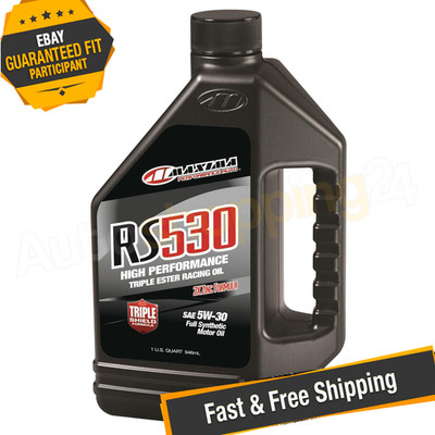 Maxima Racing Oils 39-91901 RS Full Synthetic Oil - Set of 12