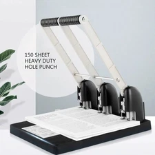 Heavy-duty A4 Paper Hole Punch (2 Holes, 3 Holes, 4 Holes) Manual Hole Punch