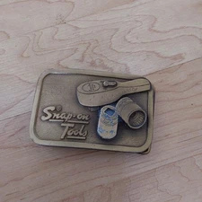Hit Line Snap On Tools Metal Belt Buckle Sockets Ratchet  READ- pitted wear