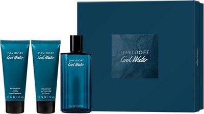 Cool Water By Davidoff 3 PC Fragrance Gift Set For Men