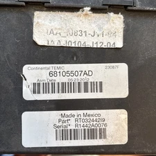 12 Dodge Grand Caravan  Fusebox Fuse Relay Junction Box Module OEM RT032442L9