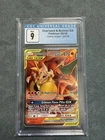 2019 Pokemon TCG Charizard & Braixen GX Sun & Moon Cosmic Eclipse #22/236 PSA 9
