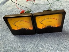 2 Roberts Akai 770 770X tube reel reel tape recorder VU meters M-8 M-7 990 720