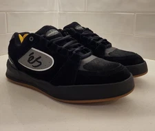 ES Footwear Accel FIT Black Grey Mens Size 9 Skateboard Etnies emerica Penny TJ