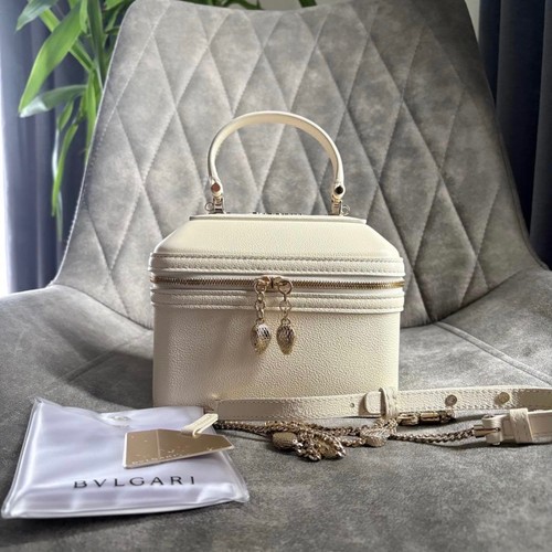 BVLGARI Serpenti Forever Vanity 2-Way Shoulder Crossbody Bag