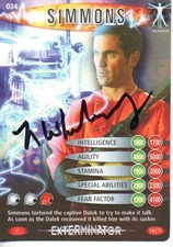 Doctor Who Battles in Time Auto Card No.034 Nigel Whitmey 