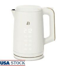 1500W Touch-Activated Electric Kettle 1.7L Auto Shut-Off Temperature Control New