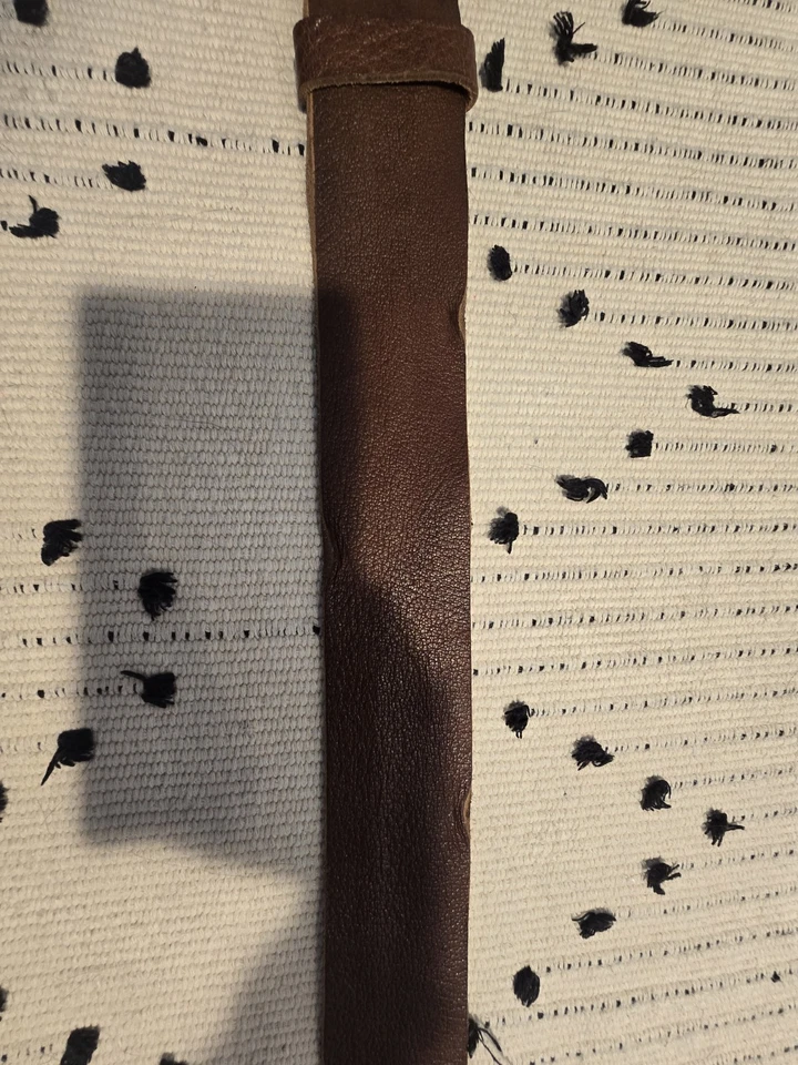 Women’s We the Free Brown Leather Extra Wide Belt - Leather medium - Image 4 of 4