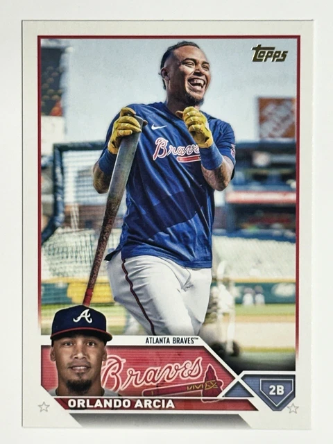 2023 Topps Update Series Orlando Arcia #US234 SSP Image Variation Golden Mirror