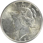 1922-S Peace Silver Dollar AU Slider Uncertified #1000