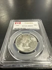 1963 CANADA $1 SILVER COIN PCGS MS64