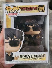 Funko Pop! Vinyl: Trigun - Nicholas D. Wolfwood #1366 w/ Side art