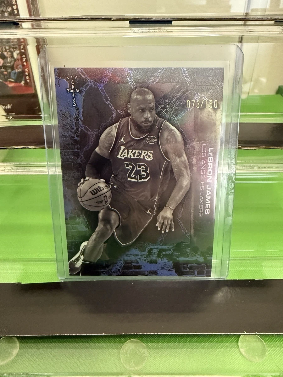 Topps LeBron James Basketball Serial Numbered Sports Trading Cards