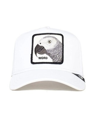 Goorin Bros. Hut Word Trucker Cap Unisex Polyester Weiß