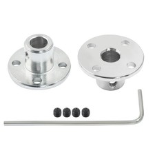 Luomorgo 4 Pcs 6mm/1/4 inch Metal Flange Shaf...