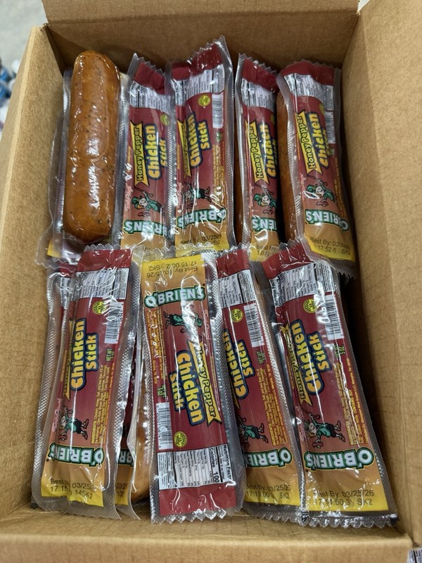 🔥 8ct O’Briens Honey Pepper Chicken Sticks – HARD TO FIND! W@W NO RESERVE! YUM