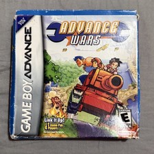 Advanced Wars (2001) Game Boy Advance CIB - Authentic - Nintendo - GBA
