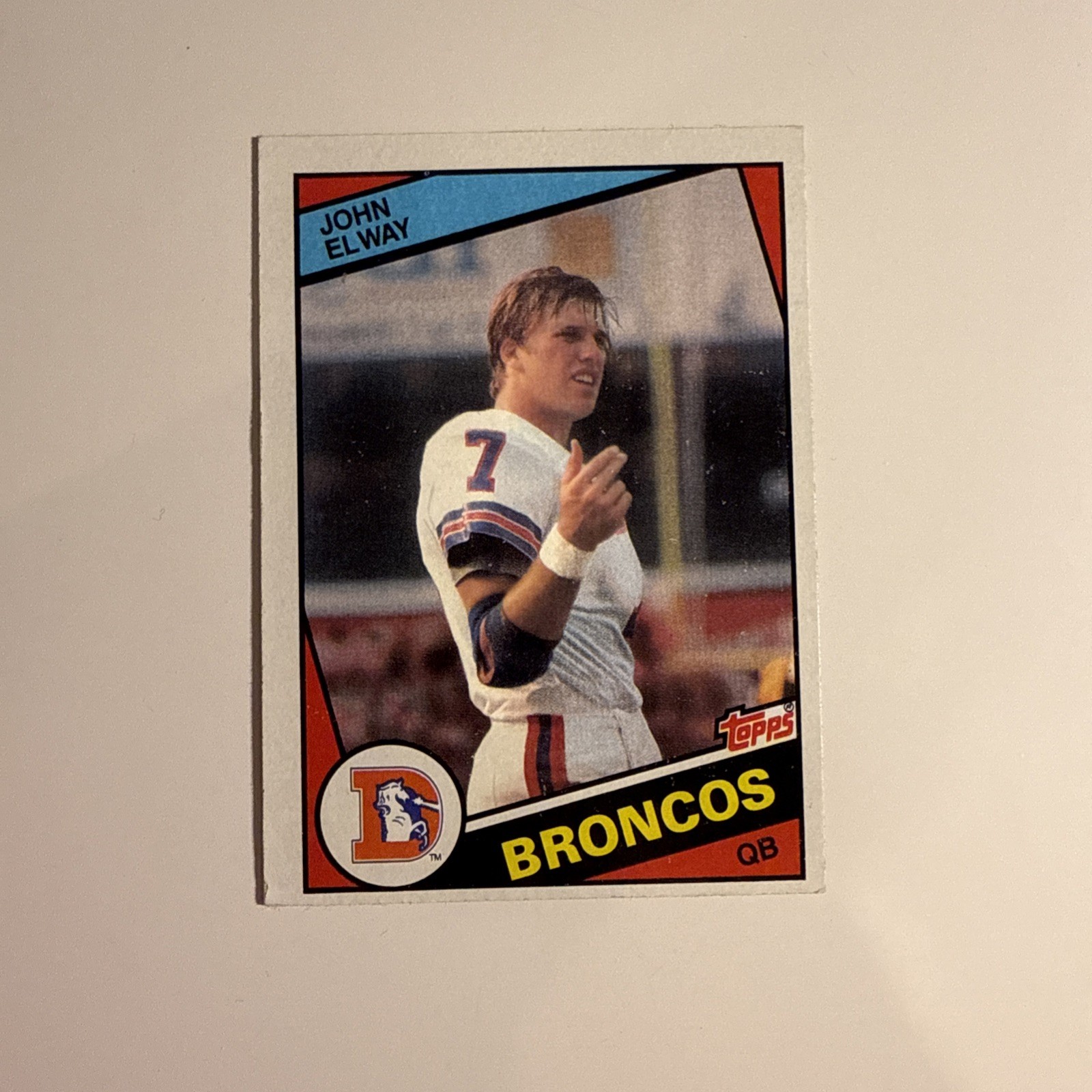 1984 Topps - John Elway #63 (RC) EX