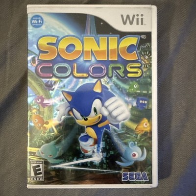 Sonic Colors (Nintendo Wii, 2010) Complete CIB Complete Manual - Tested Working