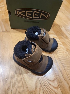 KEEN Kids Kootenay IV Mid Waterproof Winter Boots Toddler Size 5 Insulated New