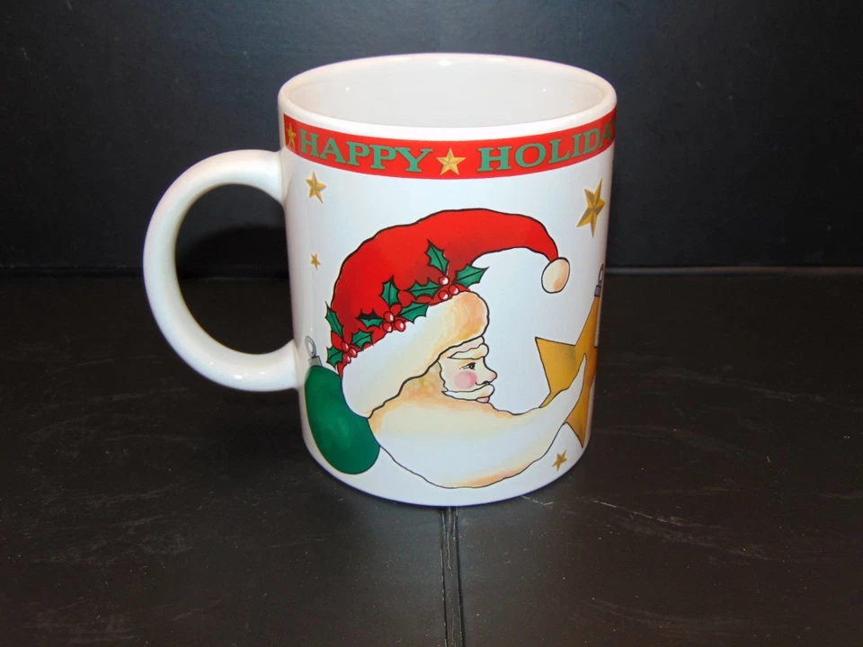 Tazas de café para artículos para el hogar de la firma Navidad Luna Santa Edición Limitada Foto 3 de 4