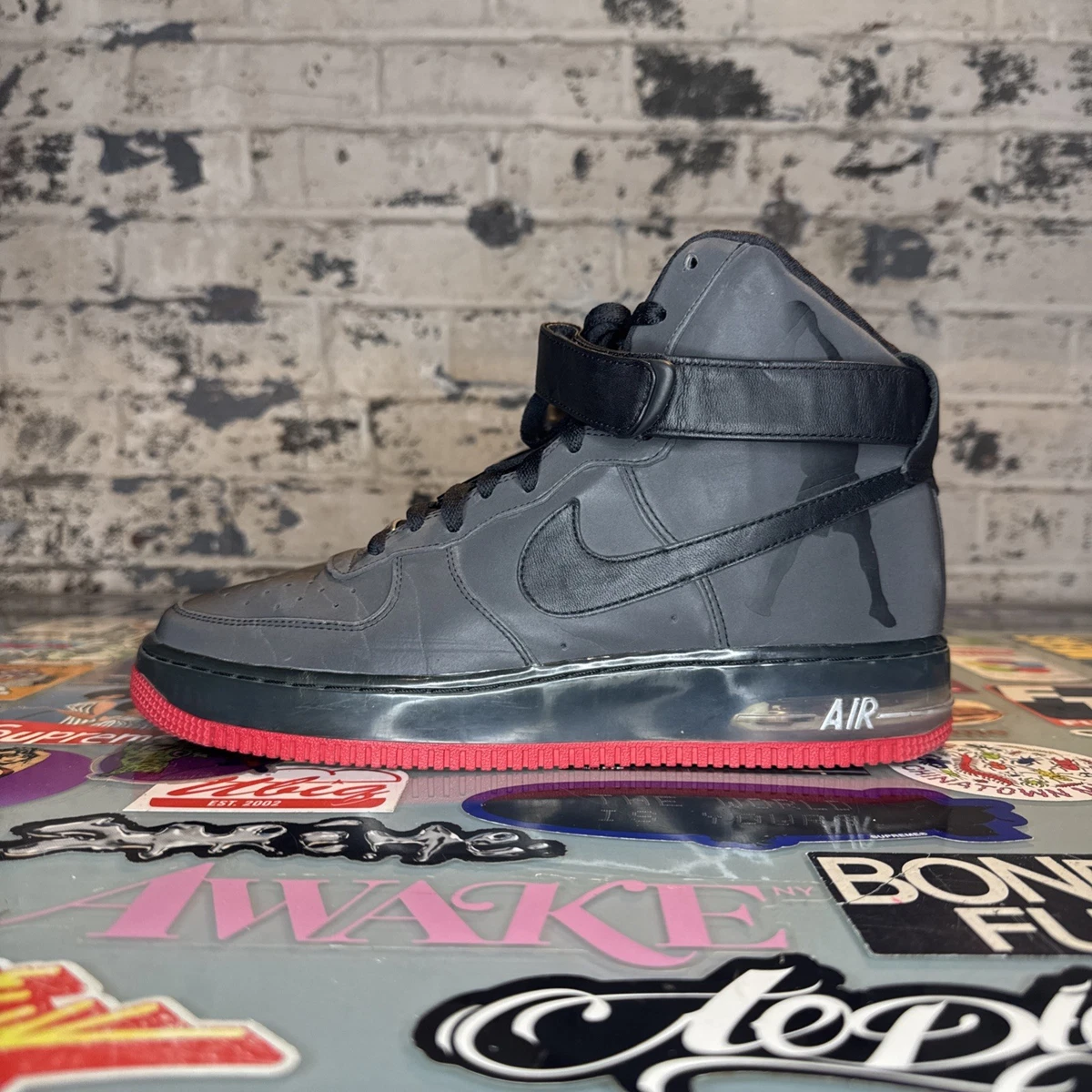 Nike Air Force 1 Supreme High Black - огромный выбор по лучшим