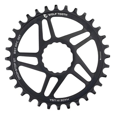 Race Face Direct Mount Compatible SRAM 11/12V Drop Stop A 32D Black 42158