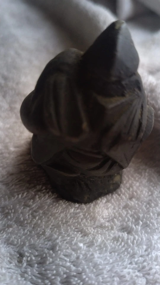 Ebisu Daikokuten Bronze Sculpture Statue - MAN WITH FISH - Image 3 of 4