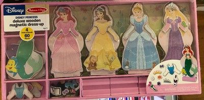 disney princess deluxe wooden magnetic dress up