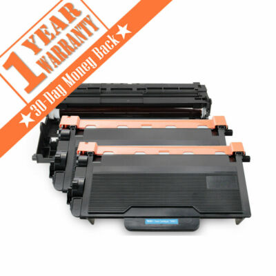 2PK TN850 Toner +1PK DR820 Drum Set for Brother MFC-L5900DD HL-L5200DWT L6200DW