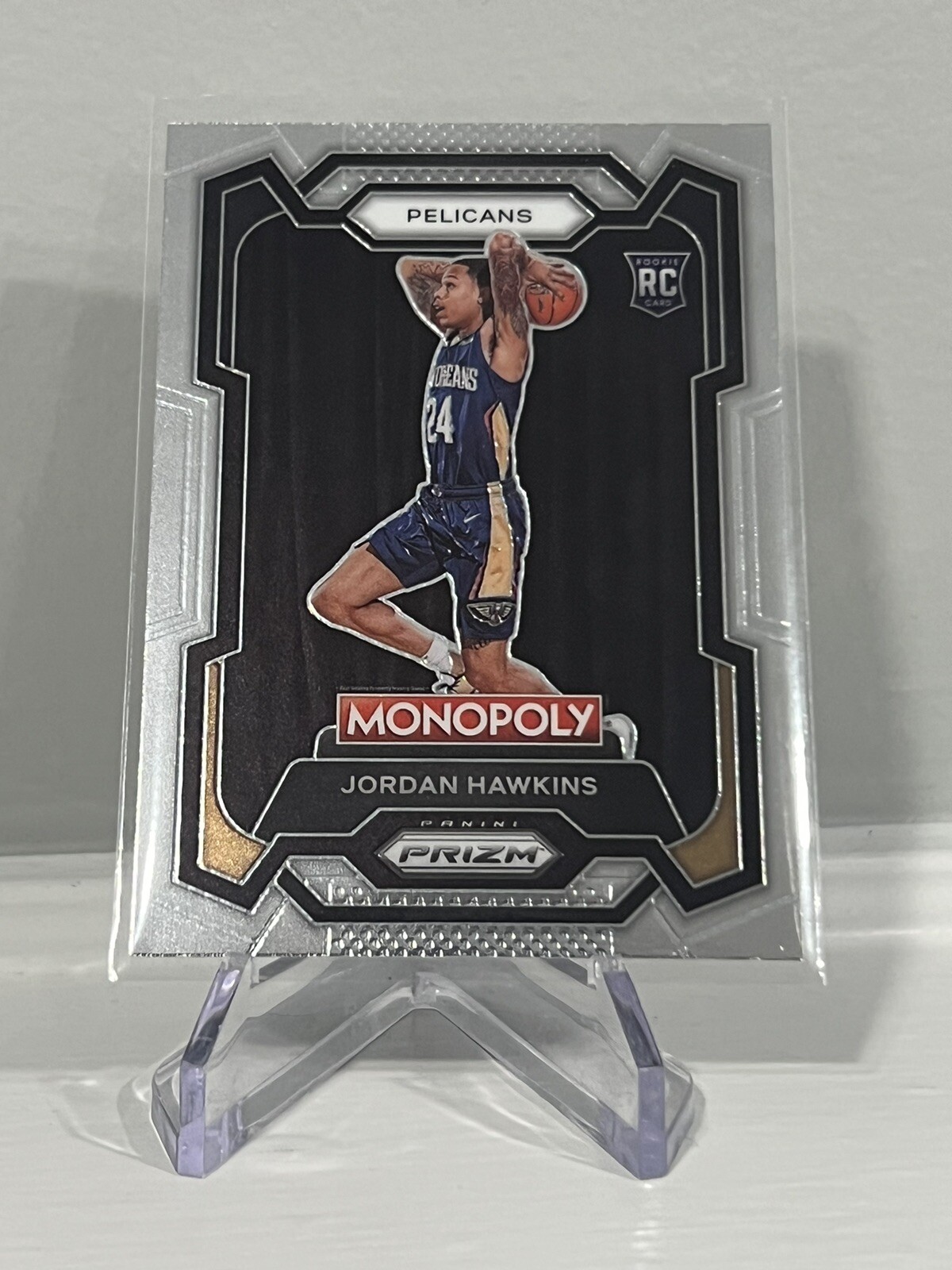 Jordan Hawkins 2023-24 Panini Prizm Monopoly Rookie #56 Pelicans RC
