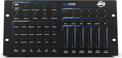 Products HEXCON HEX SERIE DMX Controller, 6 CHNL