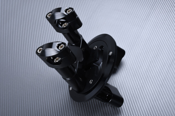 Kit élévation de direction noir usiné pour TMAX 560 Tech Max