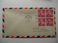 US STAMPS : USA 19355 ANDREW W. MELLON WASHINGTON DC B/4 FIRST DAY COVER