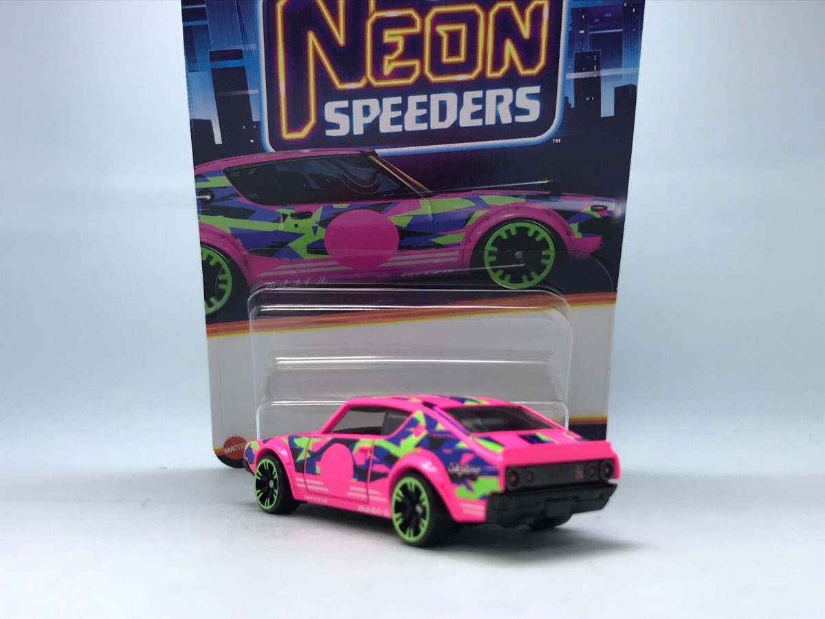 Hot Wheels Neon Speeders ミニカーセット 23台 HOT WHEELS 2023 NEON SPEEDERS SERIES NISSAN GTR & HONDA CIVIC MINT