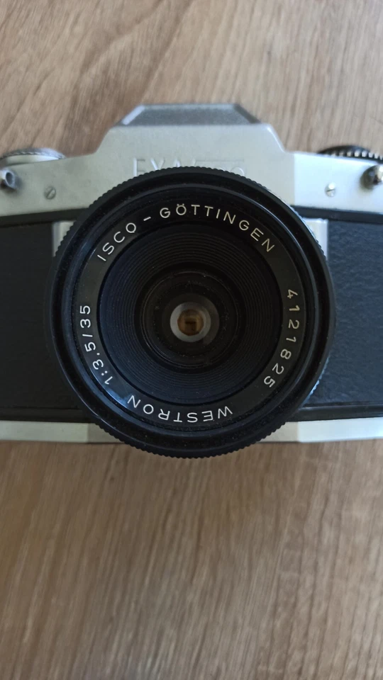 Cámara vintage Ihagee Exa 500 con Westron 1:3.5/35 isco gottingen Foto 4 de 4