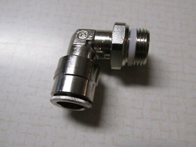 Camozzi Pnuematic Series 6000 S6520 10-3/8 Swivel Male Elbow Polyflow Fitting