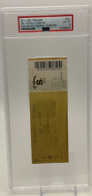 11/26 2011 Robert Woods RECORD USC TROJANS 50 UCLA BRUINS 0