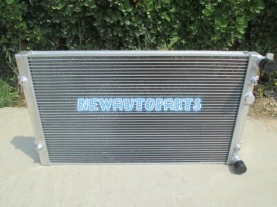 Aluminum Radiator For VW Volkswagen Golf MT MK4 1.8T 1.9 2.0 2.8 Dual Pass 99-05