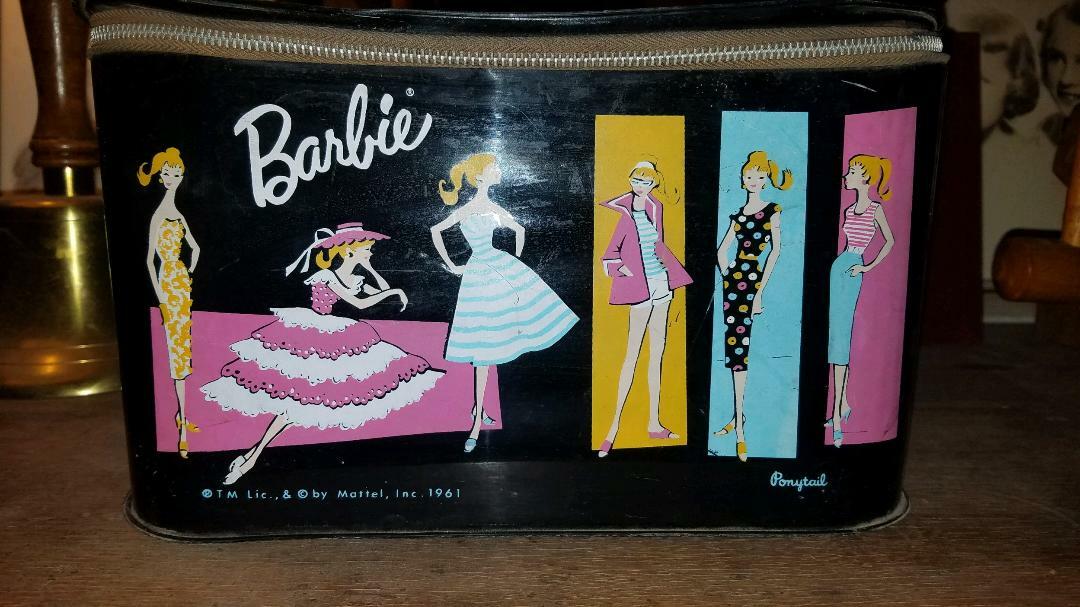 Vintage Barbie Train Case eBay