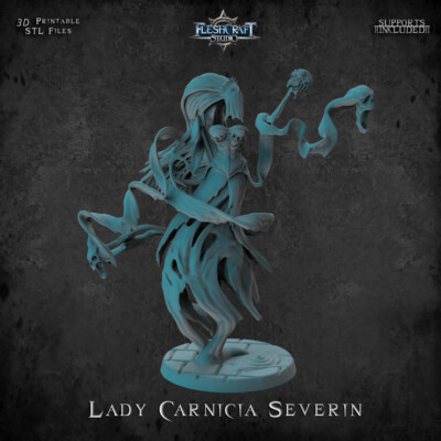 Lady Carnicia Severin - Nachtspuk Stellvertreter Untote Todesgeister Geist Banshee