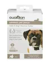 Guardian by PetSafe Wireless Pet Fence Add-A-Dog Receiver Collar, 8 Lbs +