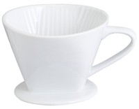 Harold Import 4 Coffee Filter Cone Pour Over Drip Brew Maker Porcelain Reusable on sale Harold Import 4 Coffee Filter Cone Pour Over Drip Brew Maker Porcelain Reusable on sale