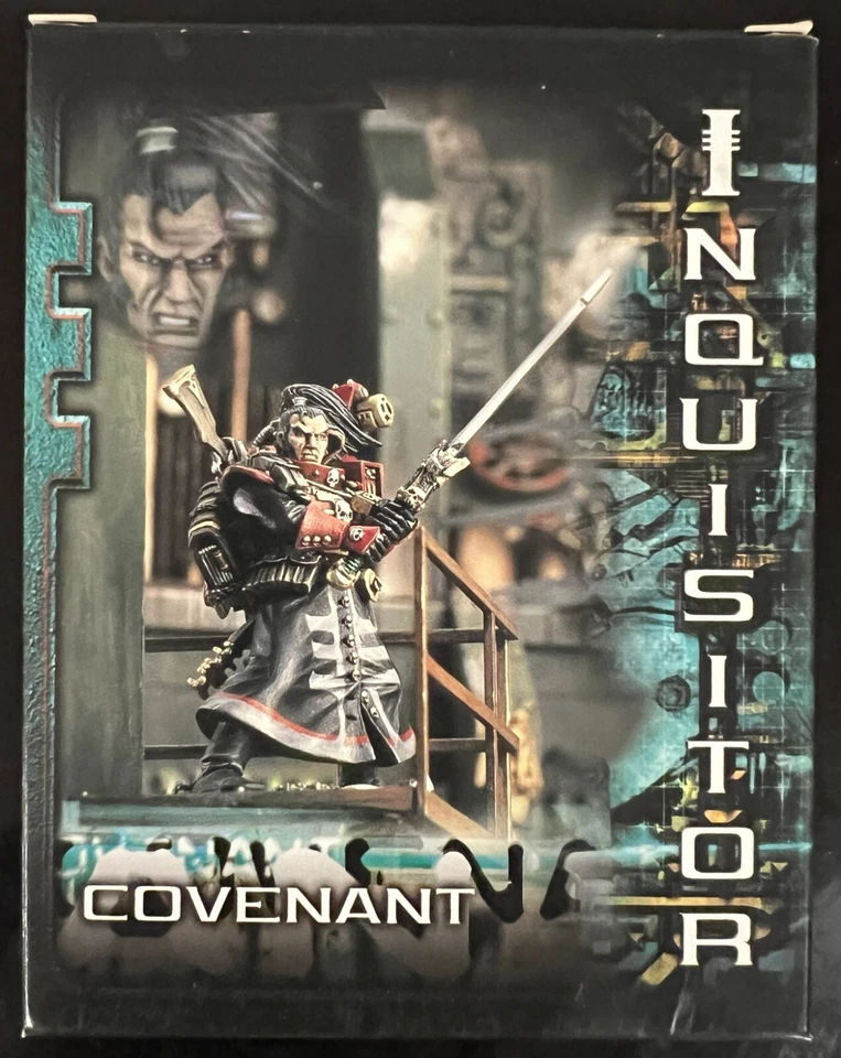 Inquisitor (2001) 54mm Metal Pewter Sealed OOP Warhammer Vintage Games Workshop - Image 4 of 4