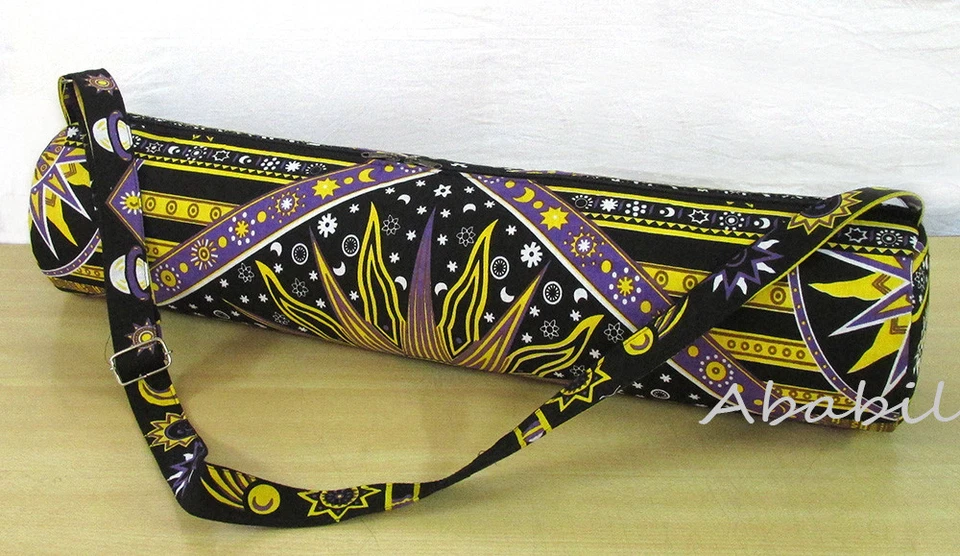 Bolsa grande de yoga bolsa portadora nueva bolsa de yoga para sol ardiente con bolsillo exterior con cremallera FBB Foto 2 de 4