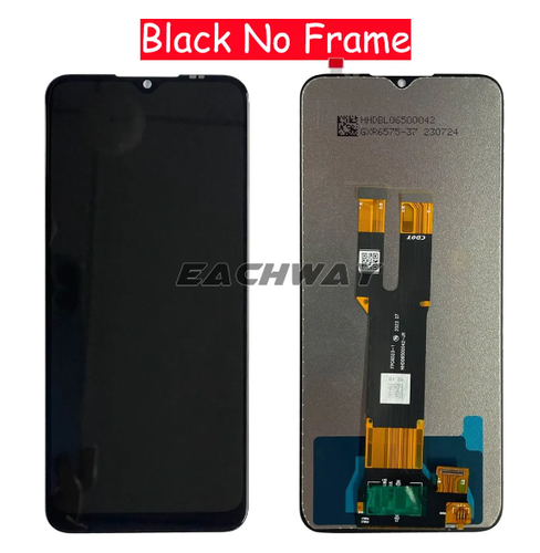 For Nokia C32 LCD Display Screen Digitizer Full Assembly Replacement Black 6.5" - Picture 2 of 2